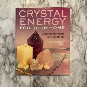 COPY - (4/$20) Crystal Energy For Your Home Book (spirituality, new age)